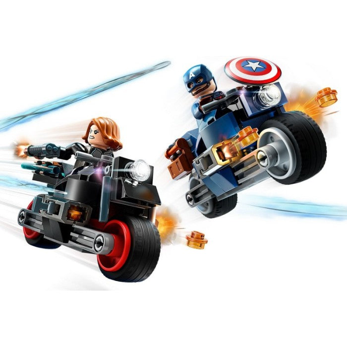 LEGO 76260 - Super Heroes - Black Widow & Captain America Motorcycles