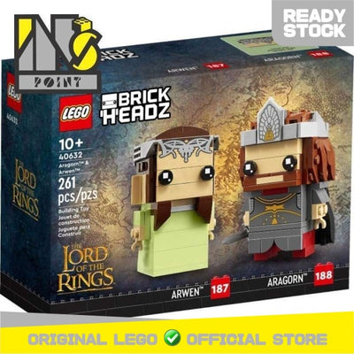 LEGO 40632 - Brickheadz - Aragorn & Arwen