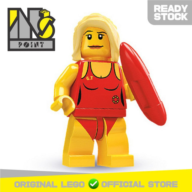 LEGO 8684 - 8 - Minifigure Series 2 Lifeguard