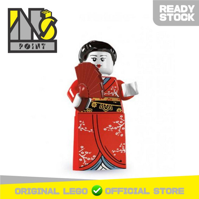LEGO 8804 - 2 - Minifigure Series 4 Kimono Girl