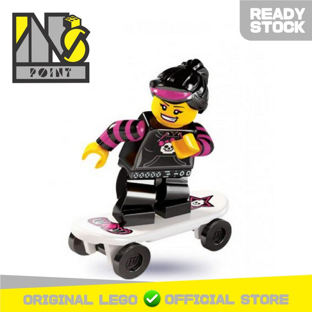 LEGO 8827 - 12 - Minifigure Series 6 Skater Girl