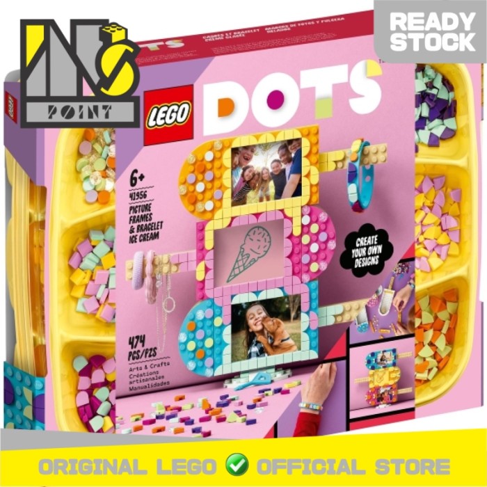 LEGO 41956 - Dots - Picture Frames & Bracelet Ice Cream