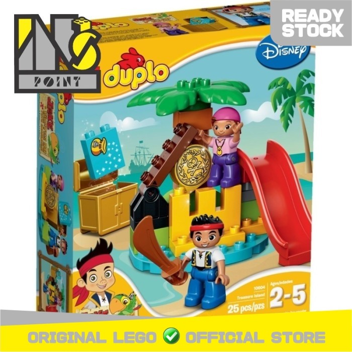 LEGO 10604 - Duplo - Jake and the Never Land Pirates Treasure Island