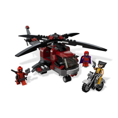 LEGO 6866 - Super Heroes - Wolverine's Chopper Showdown