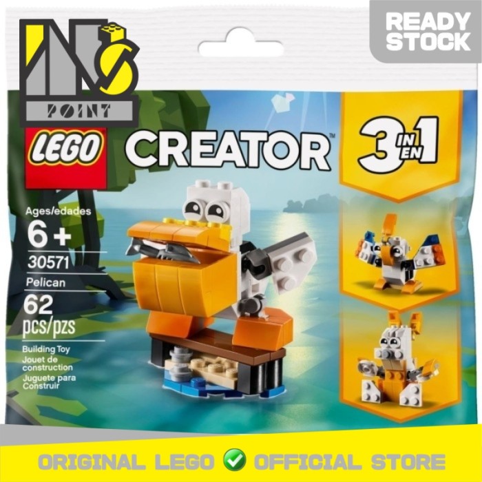 LEGO 30571 - Polybag Creator - Pelican (3 in 1)