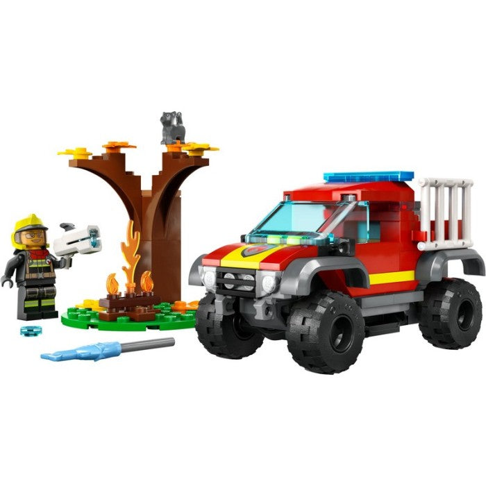 LEGO 60393 - City - 4x4 Fire Truck Rescue
