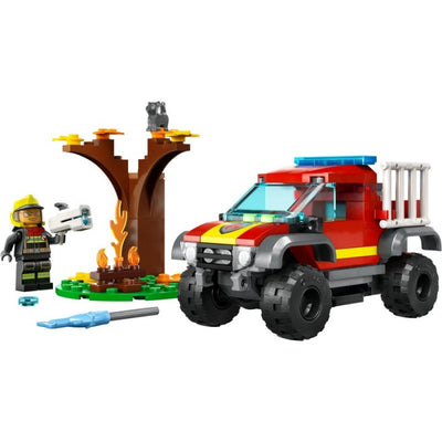 LEGO 60393 - City - 4x4 Fire Truck Rescue