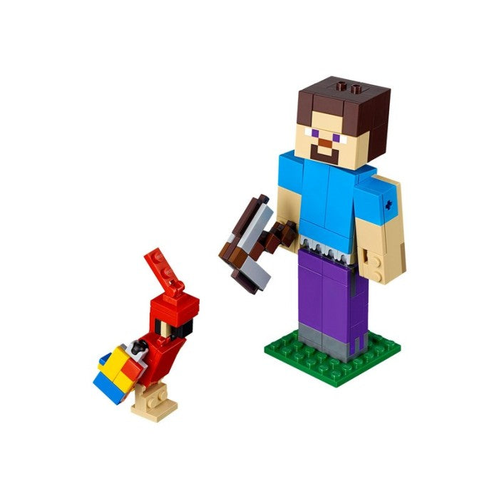 LEGO 21148 - Minecraft - Minecraft Steve BigFig with Parrot