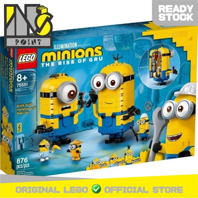 LEGO 75551 - Minions - Brick-built Minions and their Lair