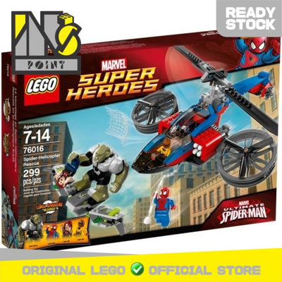 LEGO 76016 - Super Heroes - Spider-Helicopter Rescue
