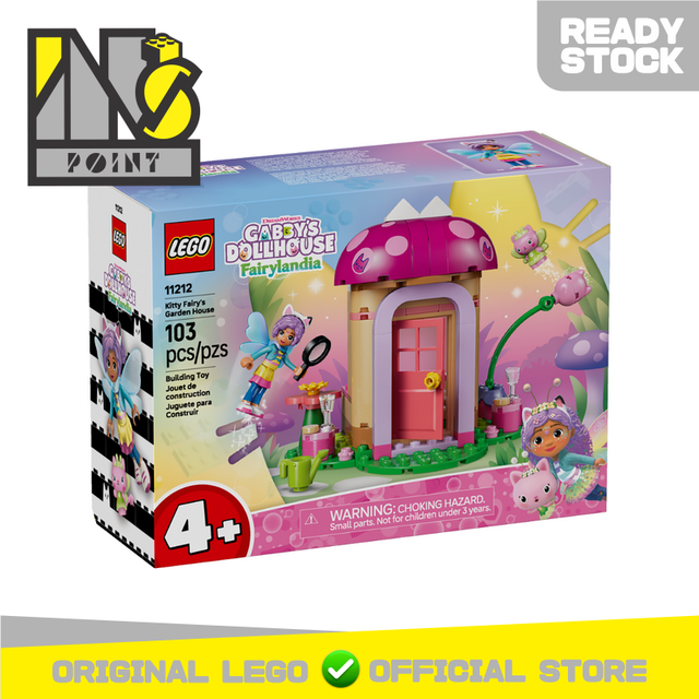 LEGO 11212 - Gabby's Dollhouse - Kitty Fairy's Garden House