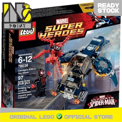 LEGO 76036 - Super Heroes - Carnage's Shield Sky Attack
