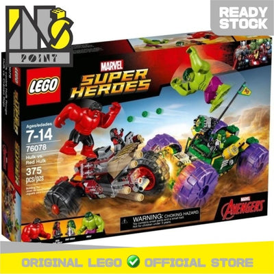 LEGO 76078 - Super Heroes - Hulk Vs.Red Hulk