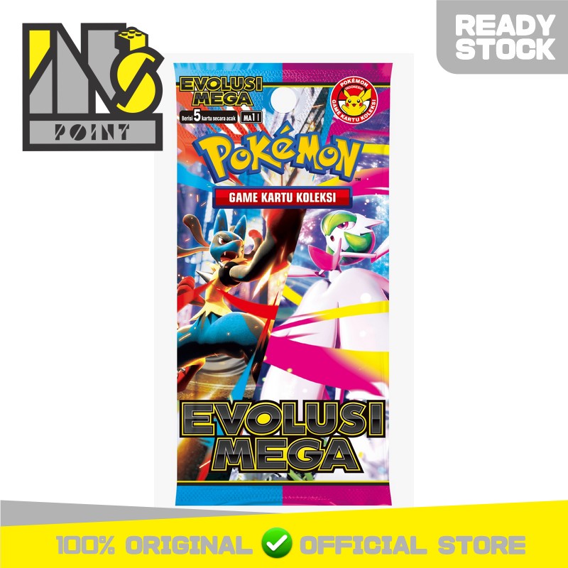 Pokemon TCG Indonesia - Evolusi Mega / Mega Evolution Booster Box MA1