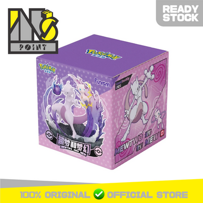 Funism Pokemon - Pokemon Mewtwo & Mew Prime Figure - Good Buddy Collectible