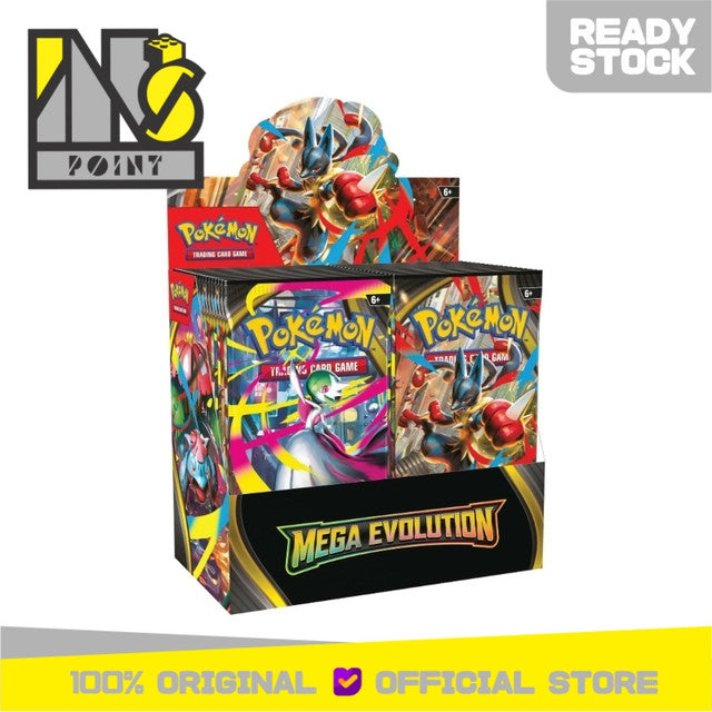Pokemon TCG English - ME1 Mega Evolution Booster Box (36 Pack)