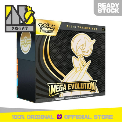 Pokemon TCG English - ME1 Mega Evolution Mega Gardevoir Elite Trainer Box / ETB Gardevoir