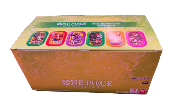 One Piece TCG Japan - Mini Tin Pack Set Vol 3 (TS-03)