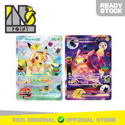 Pokemon TCG Indonesia - Ex promo card Kartu promo Pikachu ex FUR (Day & Night version) from the Pokémon TCG: 30th Celebration expansion