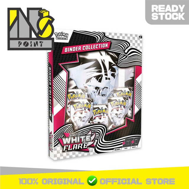 Pokemon TCG English - Pokemon SV10.5 Scarlet & Violet White Flare Reshiram Binder Collection