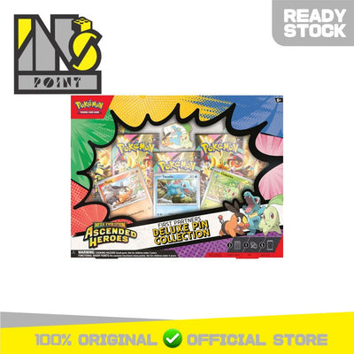 Pokemon TCG: Mega Evolution—Ascended Heroes First Partners Deluxe Pin Collection