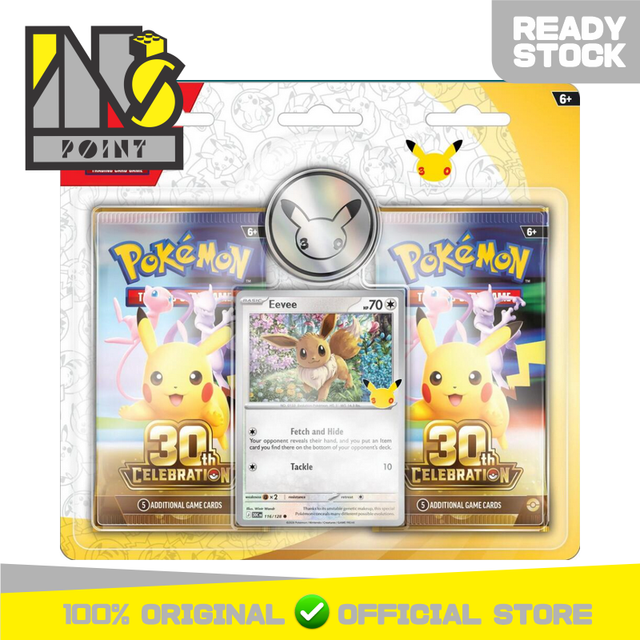 Pokemon TCG English - 30th Celebration 2-Pack Blister