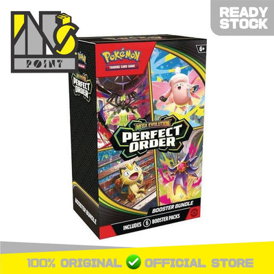 Pokemon TCG: Mega Evolution—Perfect Order Booster Bundle 6 Packs