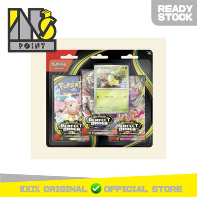 Pokemon TCG: Mega Evolution—Perfect Order Blister 3 Pack