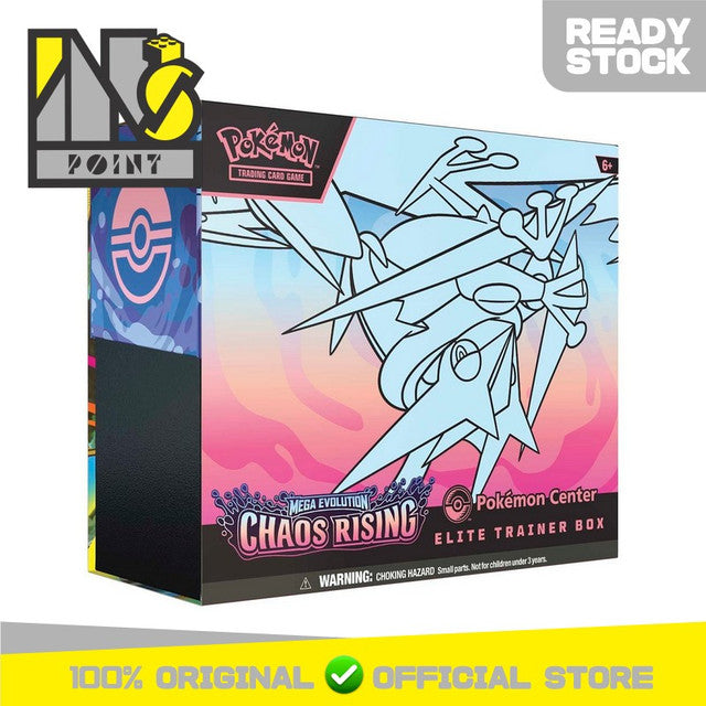 Pokemon TCG English - Pokemon Mega Evolution - Chaos Rising Elite Trainer Box ETB