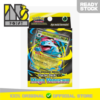 Pokemon TCG Indonesia - Evolusi Mega Starter Deck ex Mega Venusaur