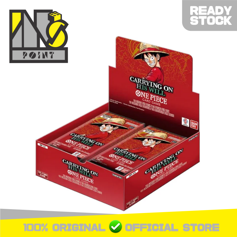 One Piece TCG English - Carrying on His Will OP13 OP-13 Booster Box