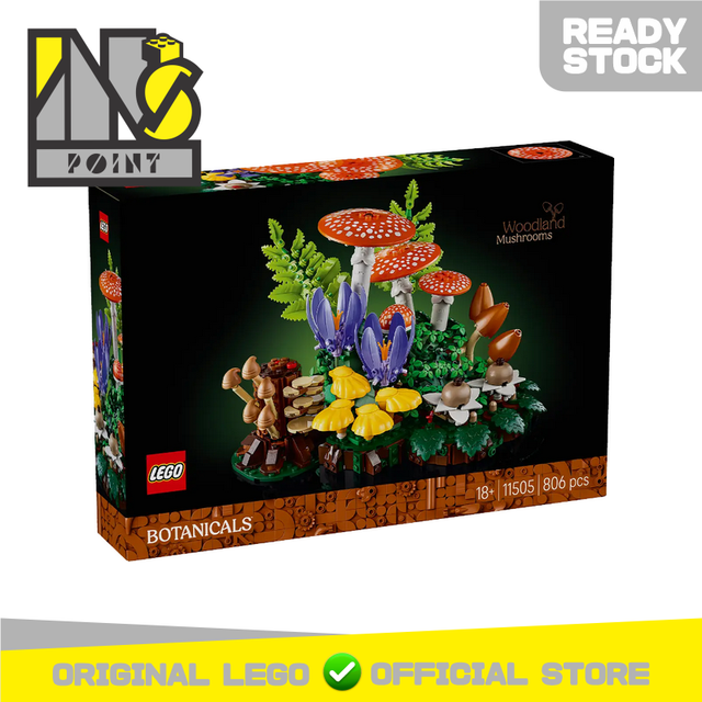 LEGO 11505 - Botanicals - Woodland Mushrooms