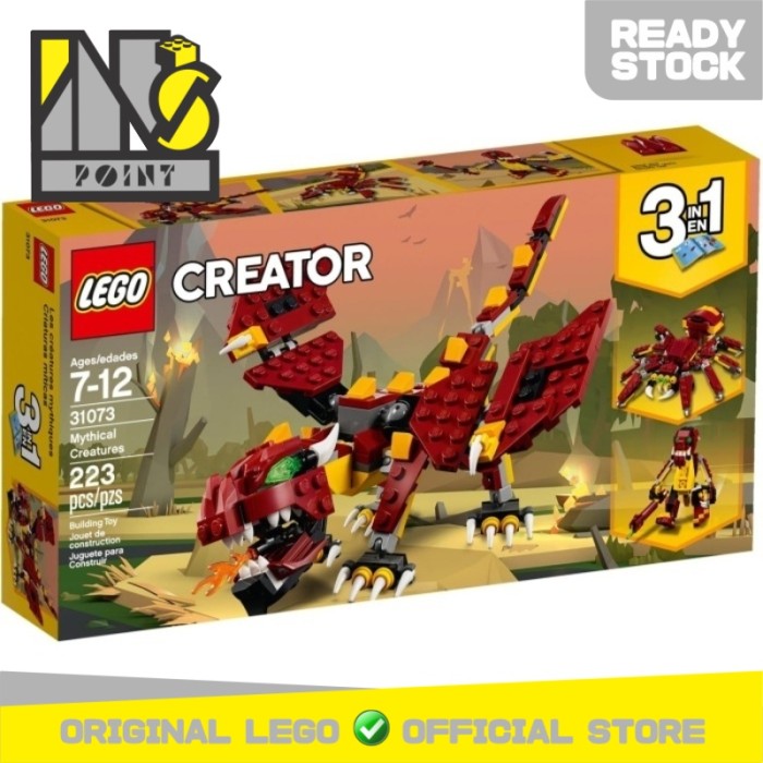 LEGO 31073 - Creator - Mythical Creatures