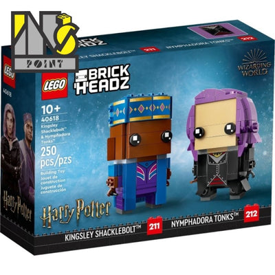 LEGO 40618 - Brickheadz - Kingsley Shacklebolt & Nymphadora Tonks
