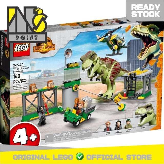 LEGO 76944 - Jurassic World - T. rex Dinosaur Breakout