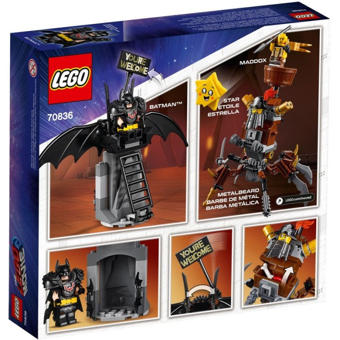 LEGO 70836 - The Lego Movie 2 - Battle-Ready Batman and MetalBeard