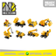 LEGO 42233 - Technic - Mighty Machines, Series 1 Complete Full Set (8 pcs)