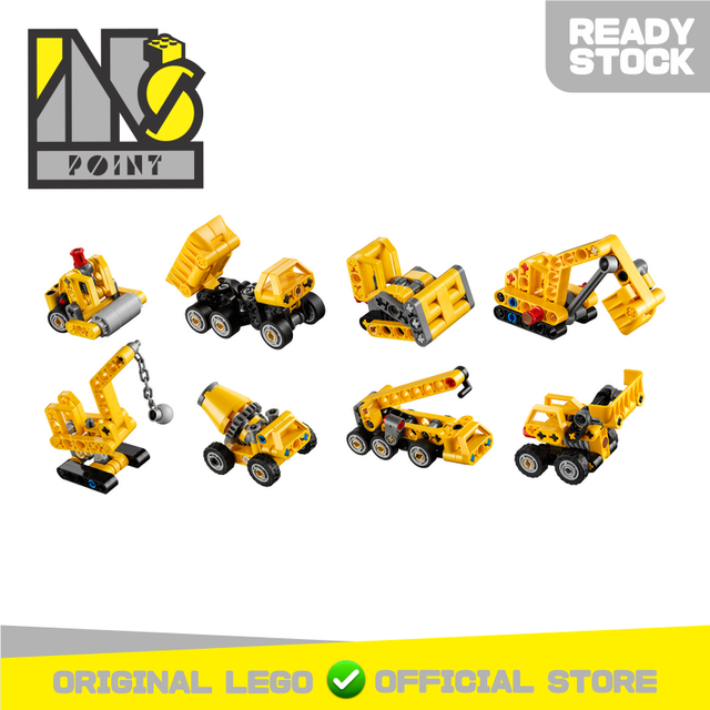 LEGO 42233 - Technic - Mighty Machines, Series 1 Complete Full Set (8 pcs)