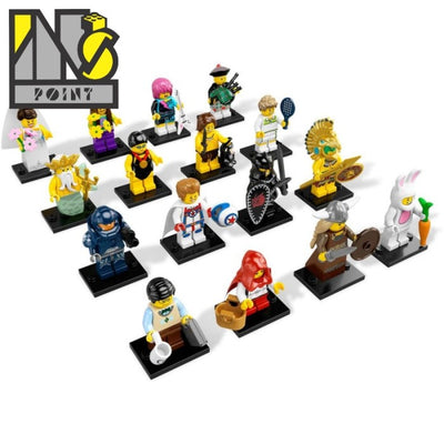 LEGO 8831 - LEGO Minifigures Series 7 Complete Full Set (16 pcs) MISP