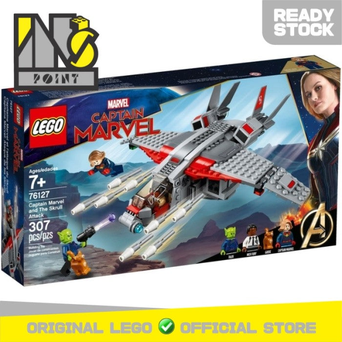 LEGO 76127 - Super Heroes - Captain Marvel and The Skrull Attack