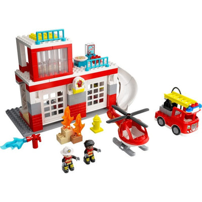 LEGO 10970 - Duplo - Fire Station & Helicopter