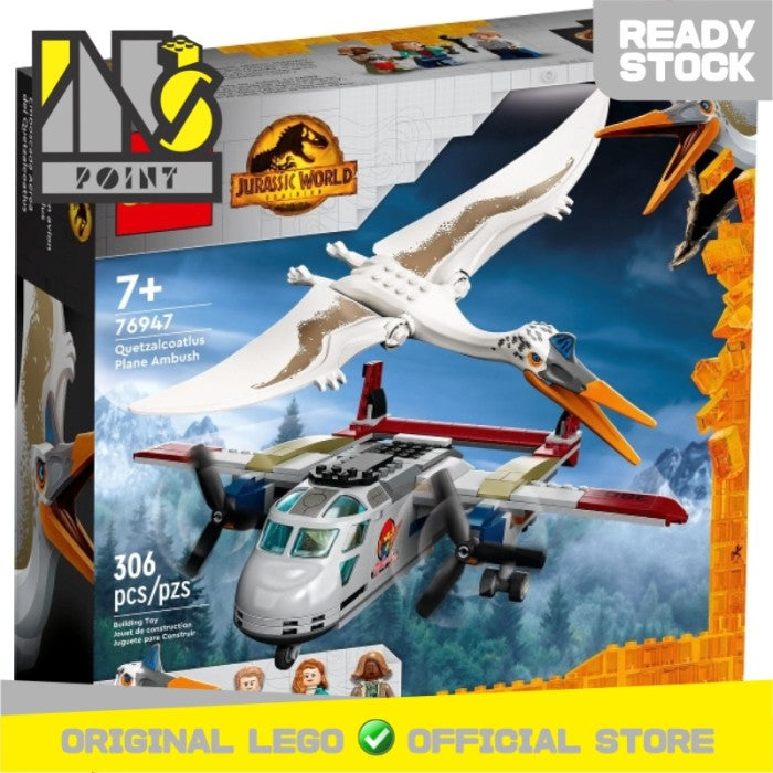 LEGO 76947 - Jurassic World - Quetzalcoatlus Plane Ambush