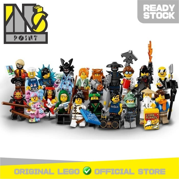 LEGO 71019 - LEGO Ninjago Movie Series Complete Full Set (20pcs) MISP