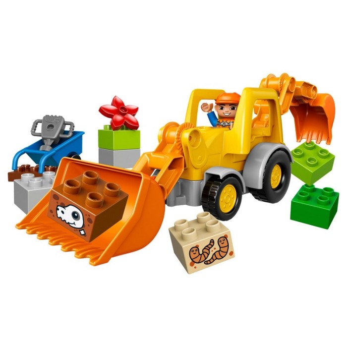 LEGO 10811 - Duplo - Backhoe Loader