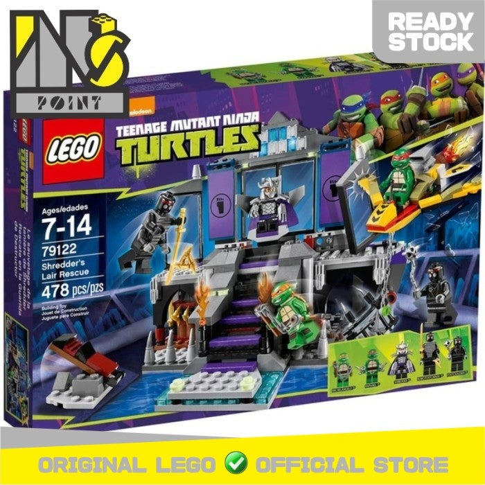 LEGO 79122 - Teenage Mutant Ninja Turtles - Shredder's Lair Rescue