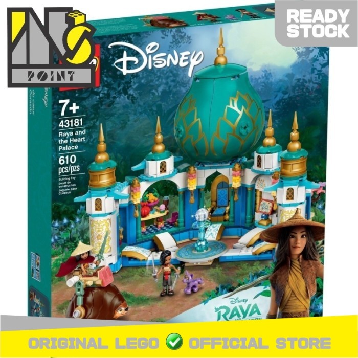 LEGO 43181 - Disney - Raya and the Heart Palace