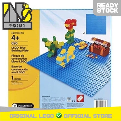LEGO 620 - Brick and More - Blue Building Plate