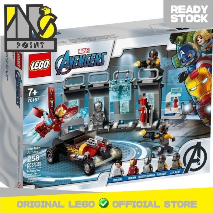 LEGO 76167 - Super Heroes - Iron Man Armory