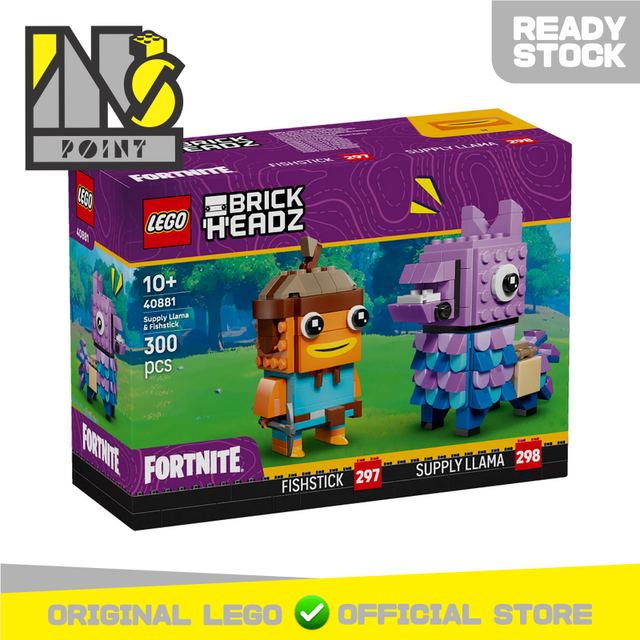 LEGO 40881 - Brickheadz - Supply Llama & Fishstick