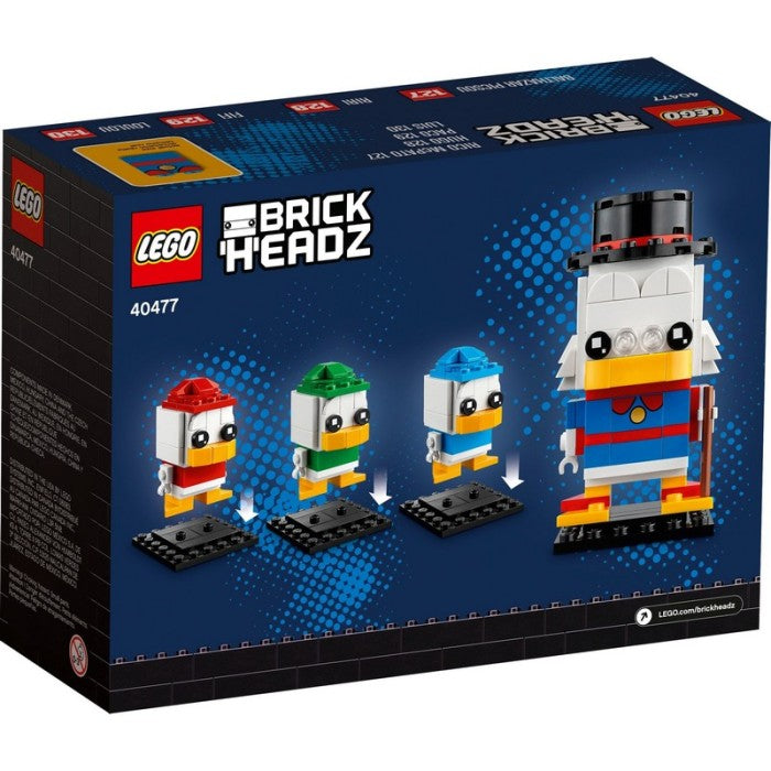 LEGO 40477 - Brickheadz - Scrooge McDuck, Huey, Dewey & Louie